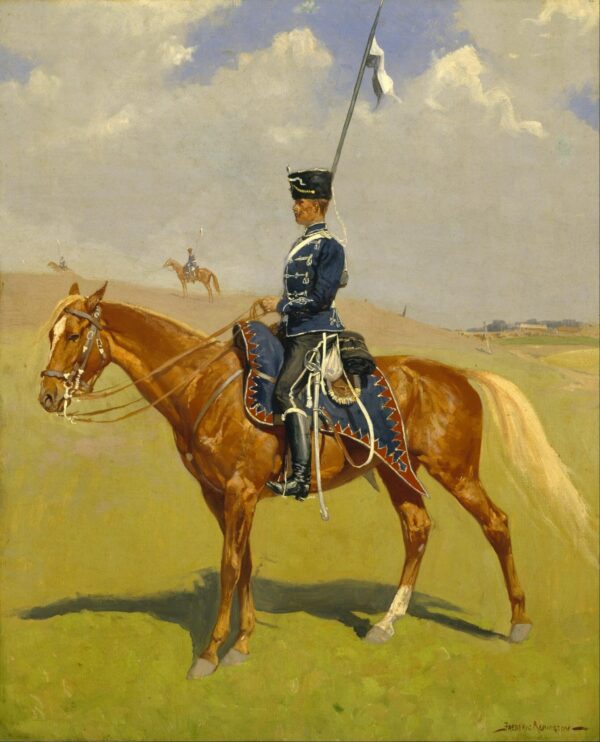 Le Hussard – Frederic Remington Frederic Remington 70x85