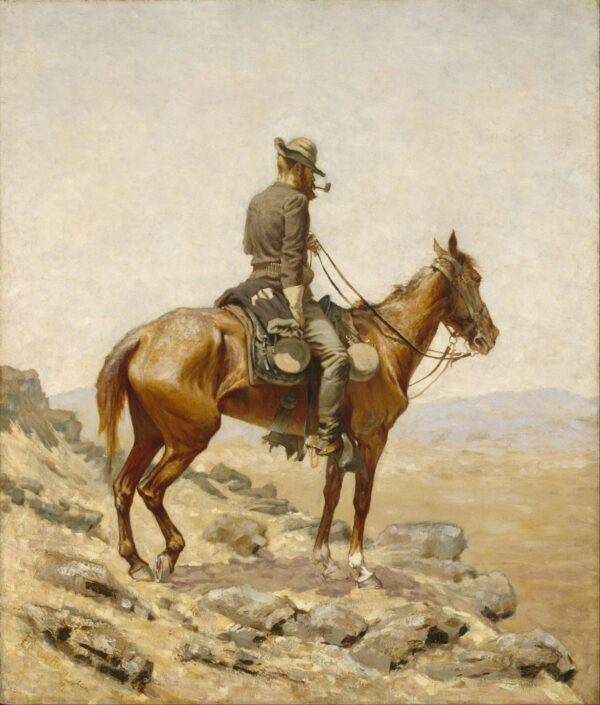 Le guetteur – Frederic Remington Frederic Remington 70x85