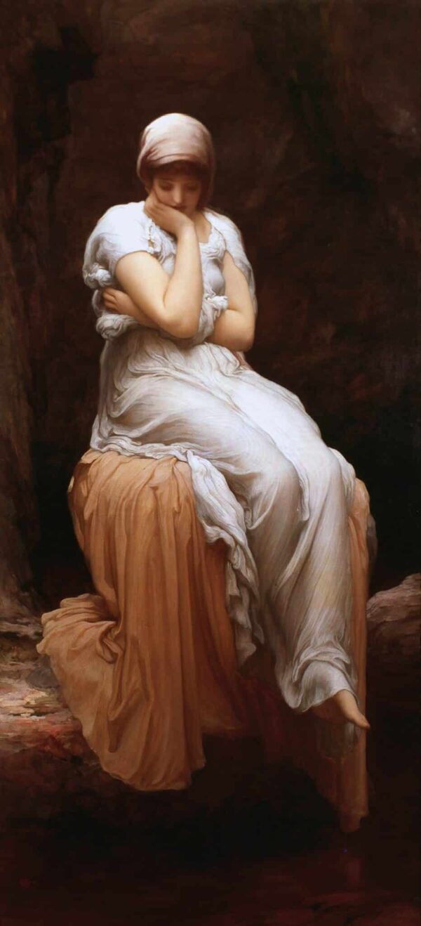 La solitude – Frederic Leighton Frederic Leighton 70x160