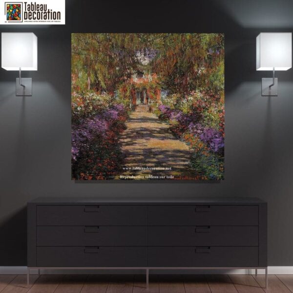 L’avenue de Giverny – Claude Monet Claude Monet 70x70 2