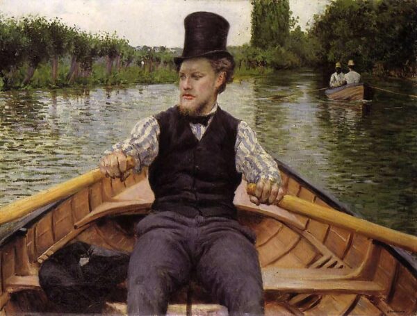 La Partie de bateau – Caillebotte Gustave Caillebotte 85x75