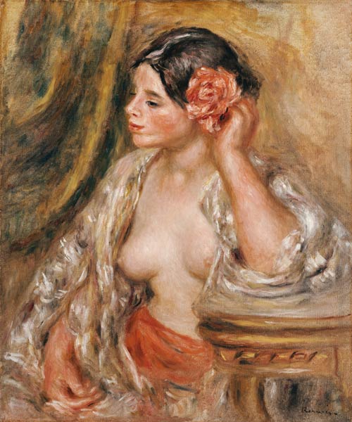 Gabrielle a sa Coiffure – Pierre-Auguste Renoir Pierre-Auguste Renoir 70x85