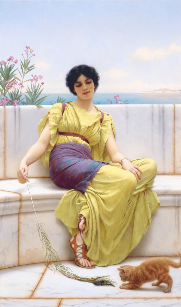 Oisiveté – John William Godward John William Godward 70x120