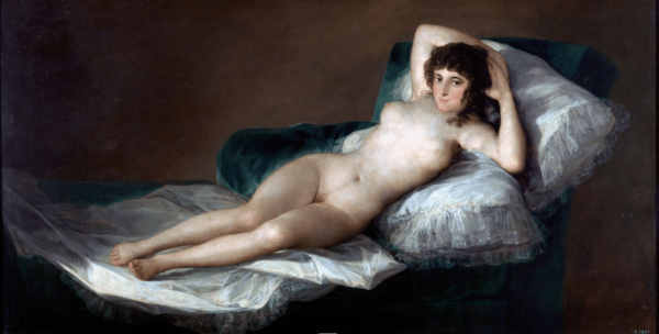 La Maja nue – Francisco de Goya Francisco de Goya 140x70