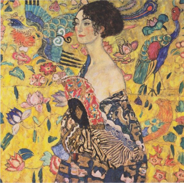 La dame à l’éventail – Gustav Klimt Gustav Klimt 70x70