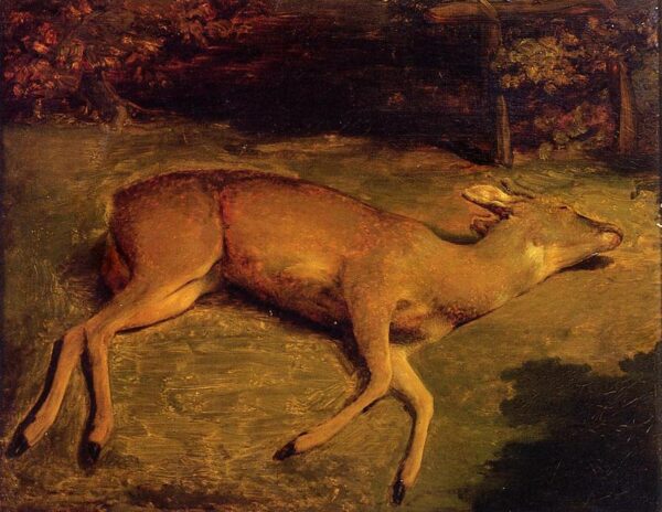 Biche morte – Gustave Courbet Gustave Courbet 85x75