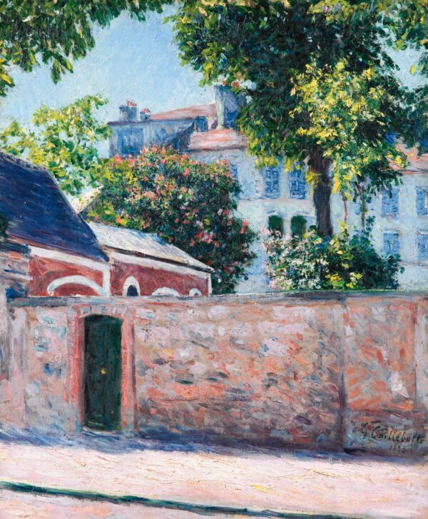 Maisons à Argenteuil – Caillebotte Gustave Caillebotte 70x85