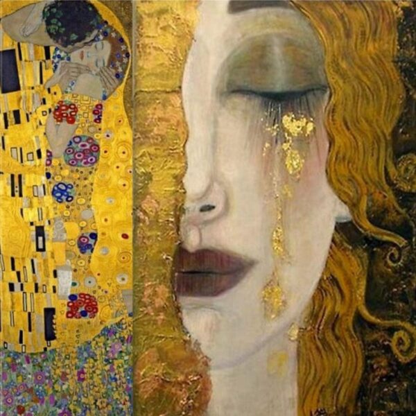 Les larmes d’or – Gustav Klimt (personnalisé) Gustav Klimt 70x70