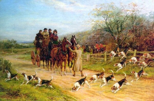 Le chien d’abord, messieurs – Heywood Hardy Heywood Hardy 105x70