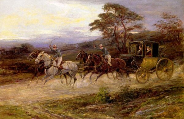 Sur la route de Gretna Green – Heywood Hardy Heywood Hardy 105x70