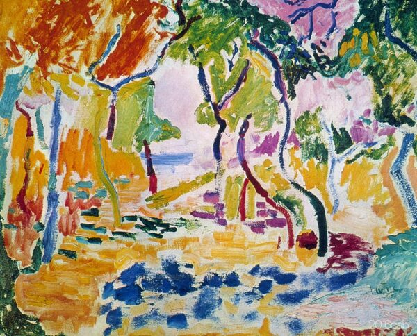 Paysage à Collioure – Matisse Henri Matisse 85x75