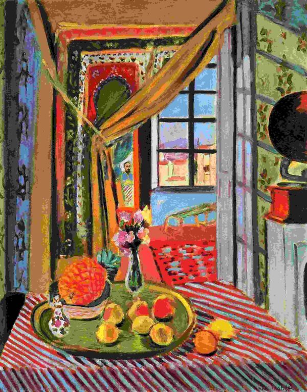 Intérieur avec un phonographe – Matisse Henri Matisse 70x85