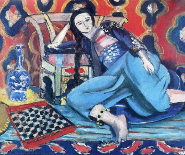 Odalisque avec une chaise turque – Matisse Henri Matisse 85x75