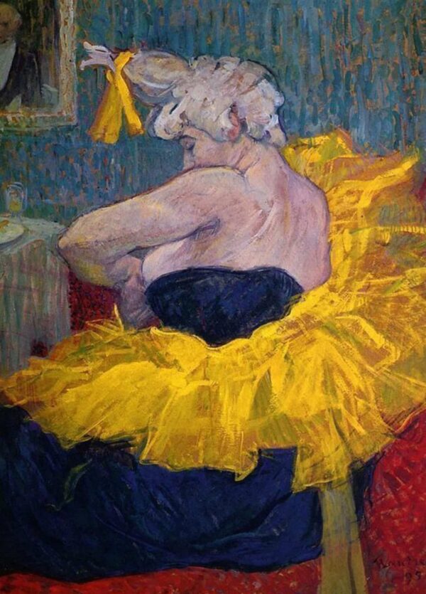 La Clownesse Cha-U-Kao – Toulouse Lautrec Henri de Toulouse-Lautrec 70x105