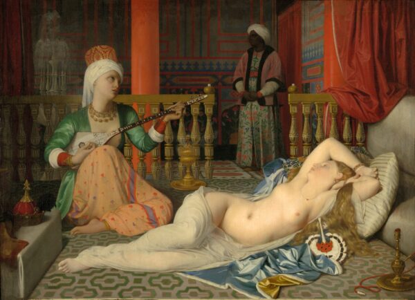 Odalisque à l’esclave – Jean-Auguste-Dominique Ingres Jean-Auguste-Dominique Ingres 105x70