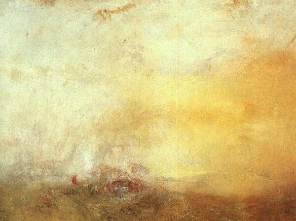 Lever de soleil avec monstres marins – William Turner William Turner