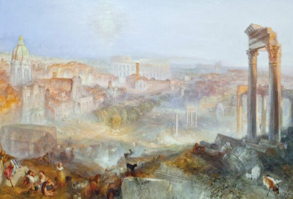 Rome Moderne Campo Vaccino – William Turner William Turner