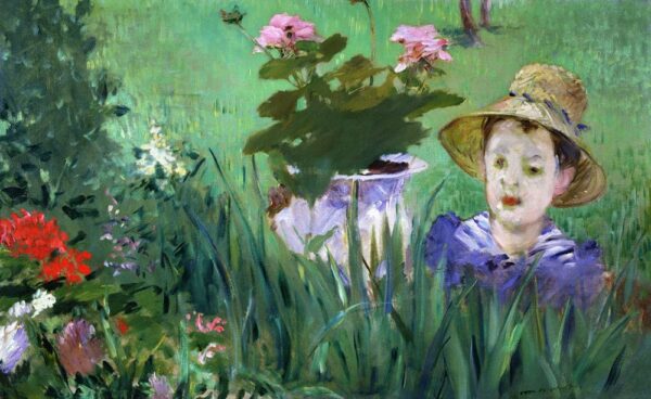 Garçon dans les fleurs – Edouard Manet Édouard Manet 105x70