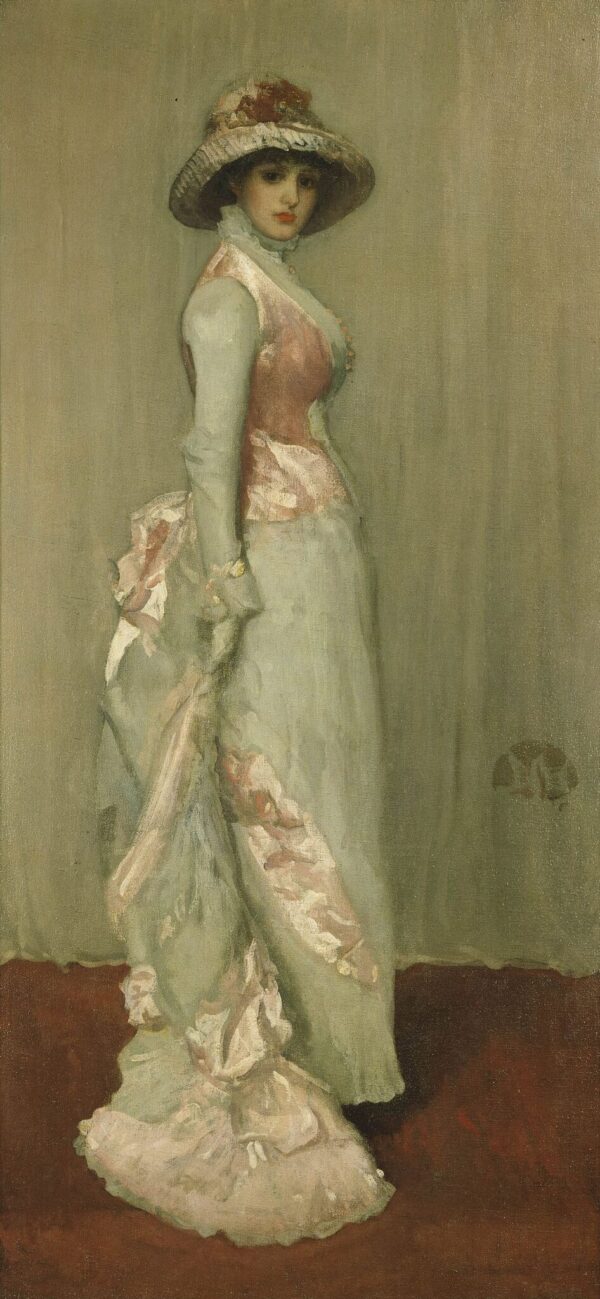 Portrait de Lady Meux – James Abbott McNeill Whistler James Abbott McNeill Whistler 70x160