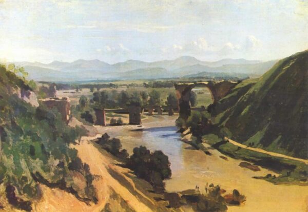 Le pont de Narni – Camille Corot Camille Corot 105x70