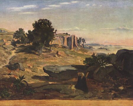 Agar dans le désert – Camille Corot Camille Corot