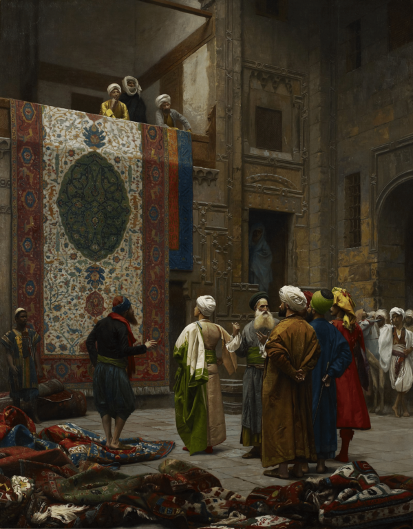 Marchand de tapis au Caire – Jean-Léon Gérôme Jean-Léon Gérôme 70x85