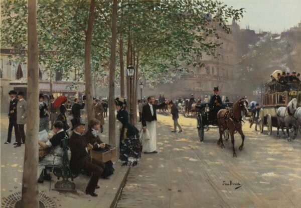 Avenue Parisienne – Jean Béraud Jean Béraud 105x70