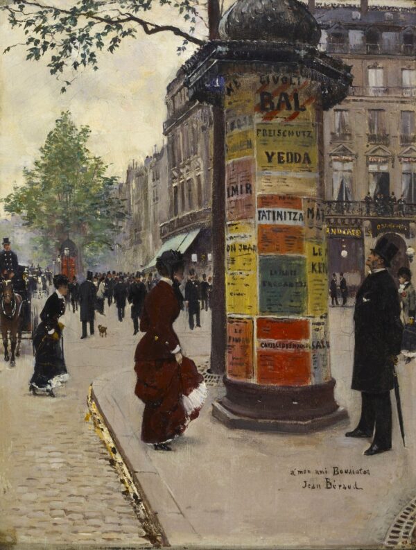 Paris Kiosque – Jean Béraud Jean Béraud 70x85