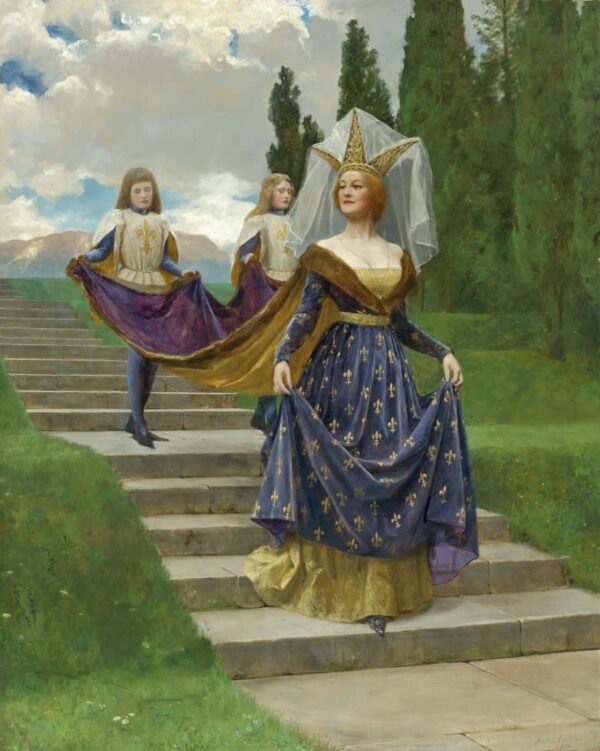 Une grande dame de John Collier John Collier 70x85