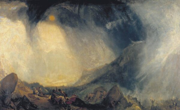 Hannibal traversant les Alpes – William Turner William Turner 105x70