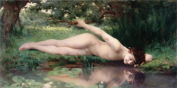 Narcisse, 1890 – Jules-Cyrille Cavé Jules-Cyrille Cavé 140x70