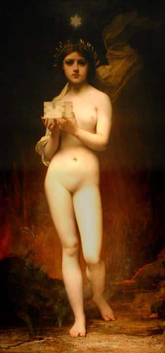 Pandore, 1872 – Jules Lefebvre Jules Lefebvre 70x140