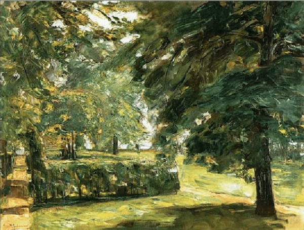 Les jardins de haies de Wannsee à l’est – Max Liebermann Max Liebermann 85x75