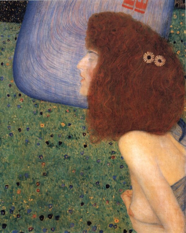 La jeune fille au voile bleu – Gustav Klimt Gustav Klimt 70x85