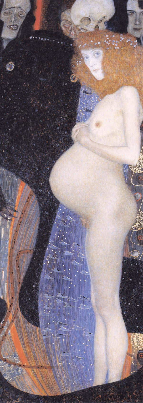 L’Espoir I ou Espoir I, Die Hoffnung- Gustav Klimt Gustav Klimt 60x180