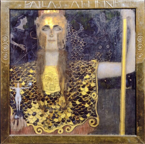 Pallas Athéna – Gustav Klimt Gustav Klimt 70x70