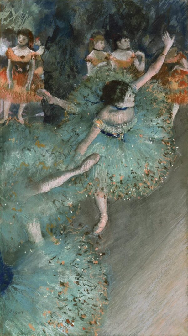 Danseuse verte – Edgar Degas Edgar Degas 70x120