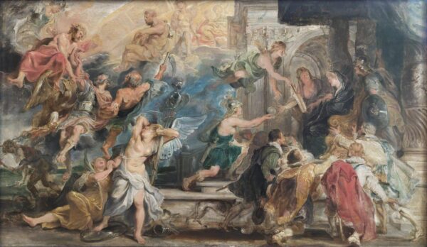 Apothéose Henri IV – Peter Paul Rubens Peter Paul Rubens 120x70