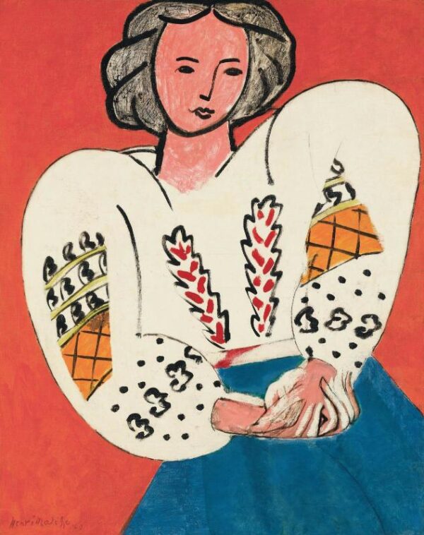 La blouse Roumaine – Matisse Henri Matisse 70x85