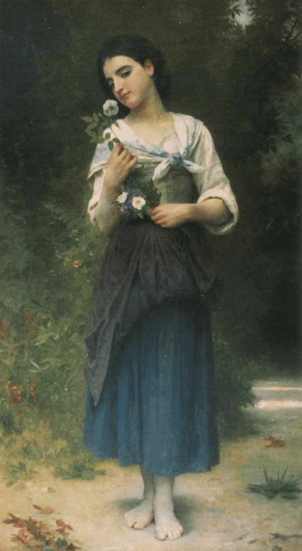 Fleur préférée – William Bouguereau William Bouguereau 70x120