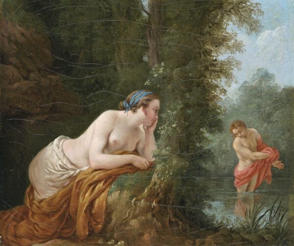 Echo et Narcisse – Louis Jean François Lagrenée Louis Jean François Lagrenée 85x75