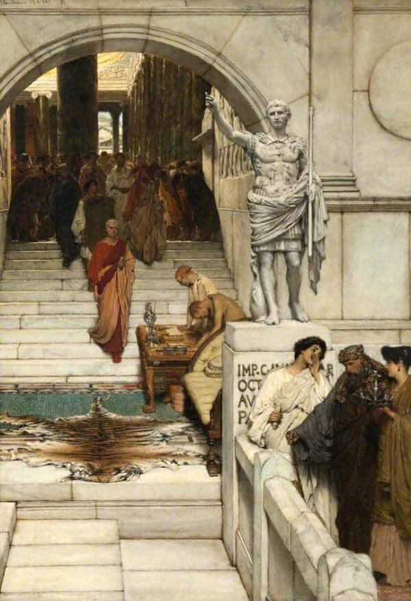 Une audience chez Agrippa – Lawrence Alma-Tadema Lawrence Alma-Tadema 70x105