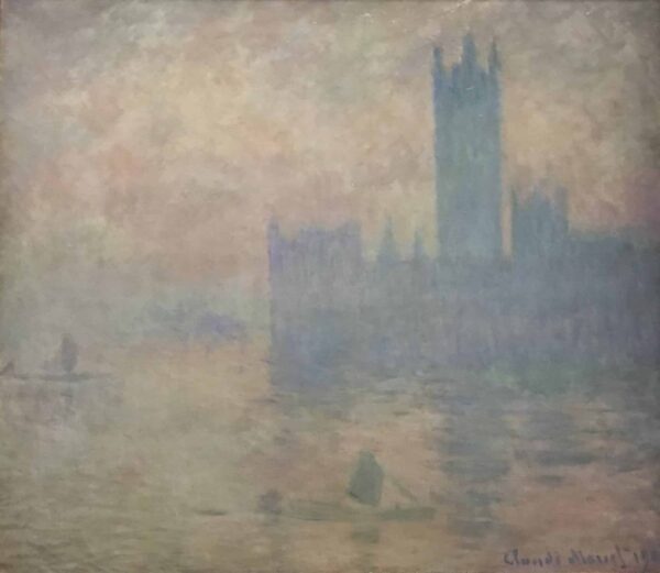 Le Parlement de Londres, effet de brouillard – Claude Monet Claude Monet 70x70