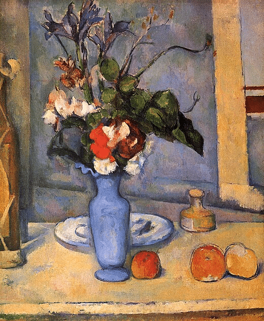 Le vase bleu – Paul Cézanne Paul Cézanne 70x85