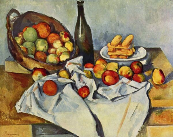 Le panier de pommes – Paul Cézanne Paul Cézanne 85x75