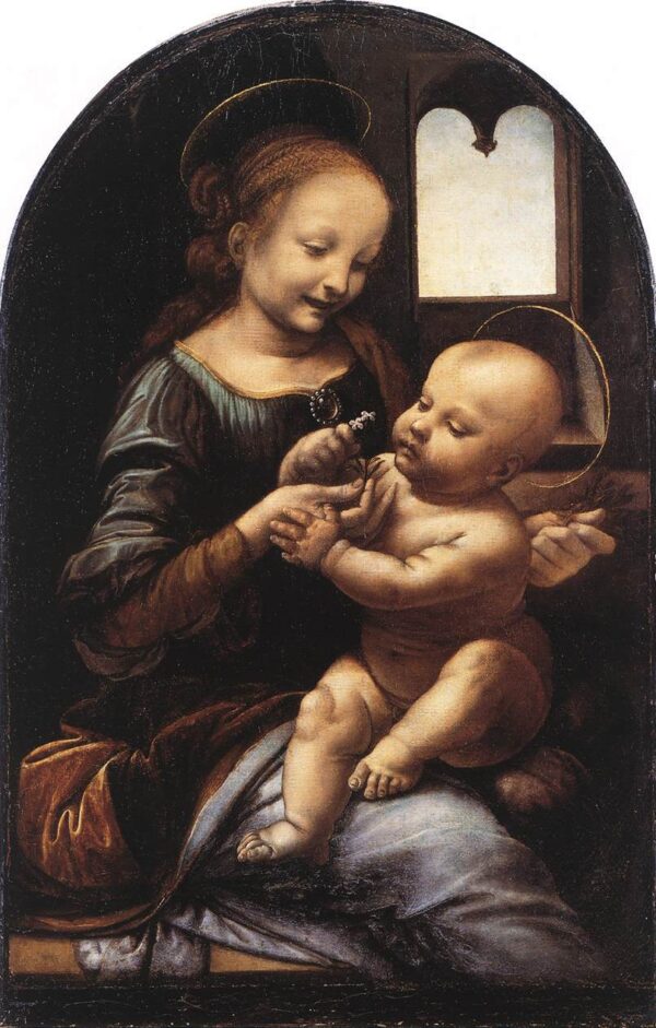 Madonna Benois – Léonard de Vinci Léonard de Vinci 70x105