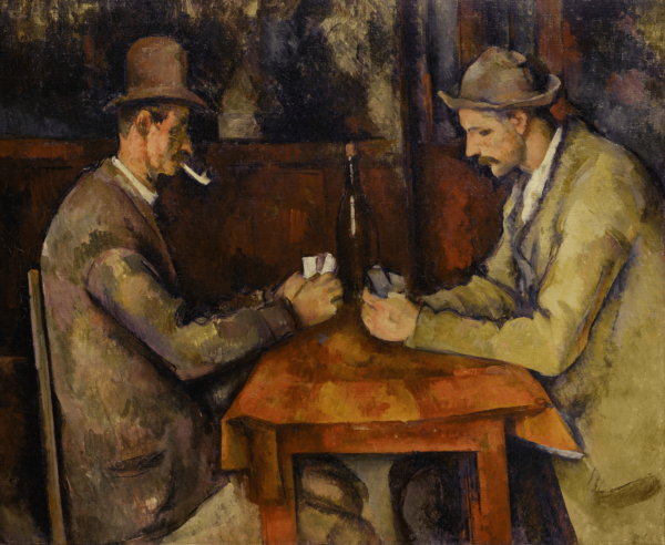 Les Joueurs de cartes – Paul Cézanne Paul Cézanne 85x75