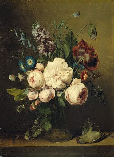 Un vase de fleurs – Louis Boilly Louis Boilly 70x105