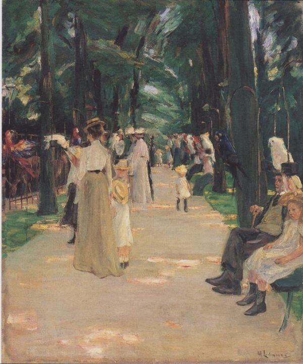 Allée des perroquets – Max Liebermann Max Liebermann 70x85