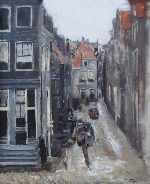 Judengasse à Amsterdam – Max Liebermann Max Liebermann 70x85